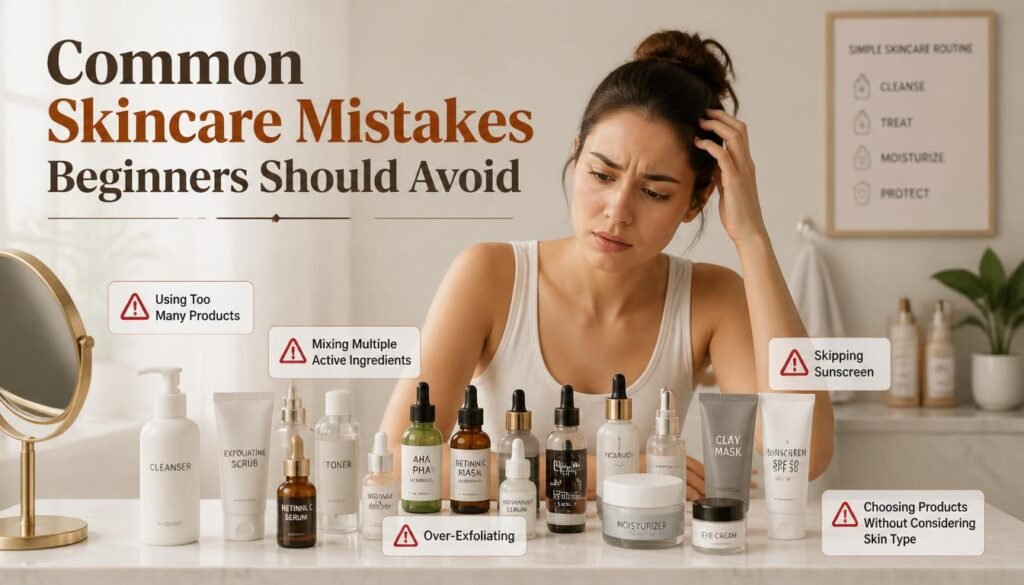 Common Skincare Mistakes Beginners Should Avoid