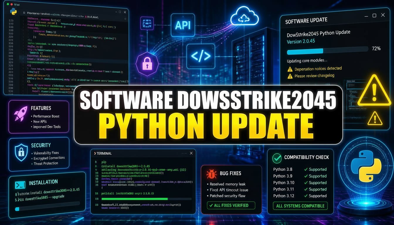 Software Dowsstrike2045 Python Update